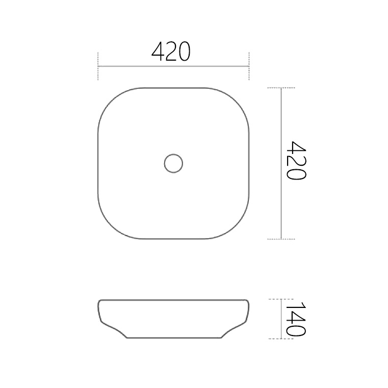 �������� ��������� ABBER Rechteck AC2217MW ����� �������