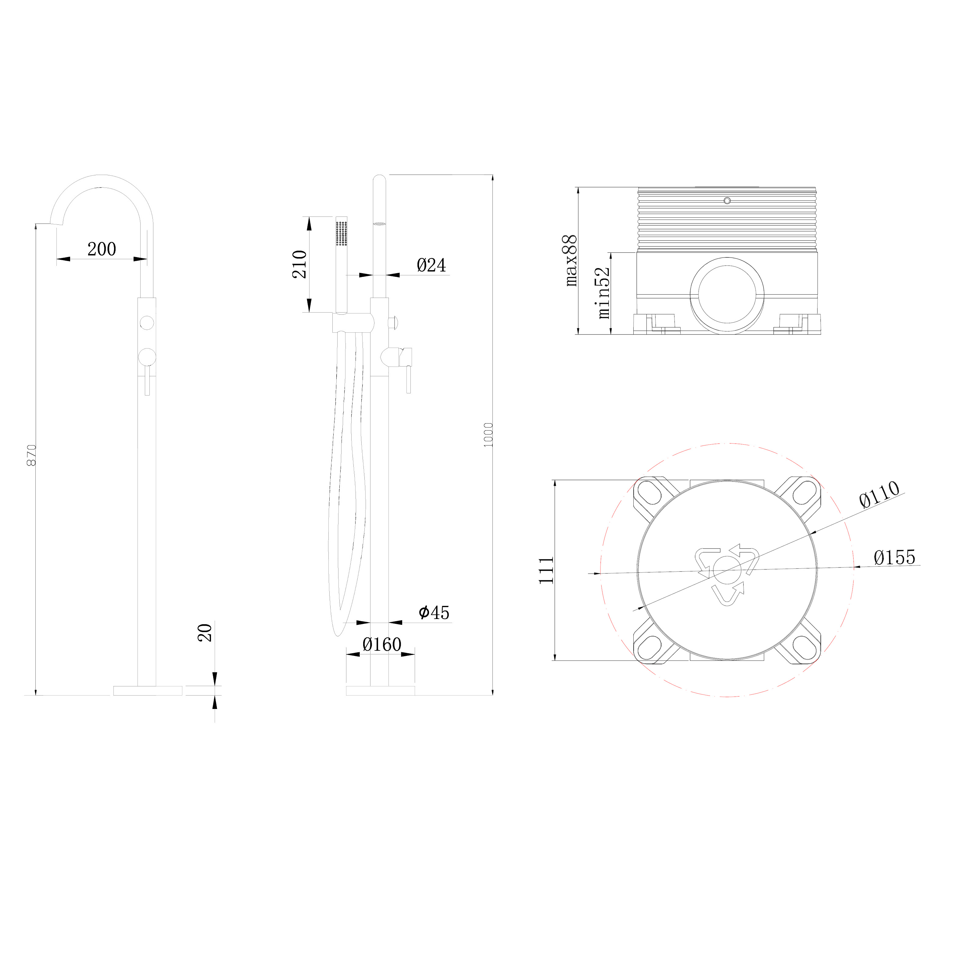 ��������� ABBER Wasser Kreis AF8115RG ��������� ��� �����, ������� ������