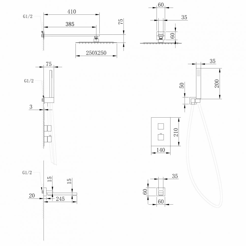 ������� ������� ABBER Daheim AF8250SP �������� ������� � �������, ���������, �����